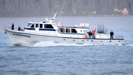 Seward Fishing Club's boat at the dock